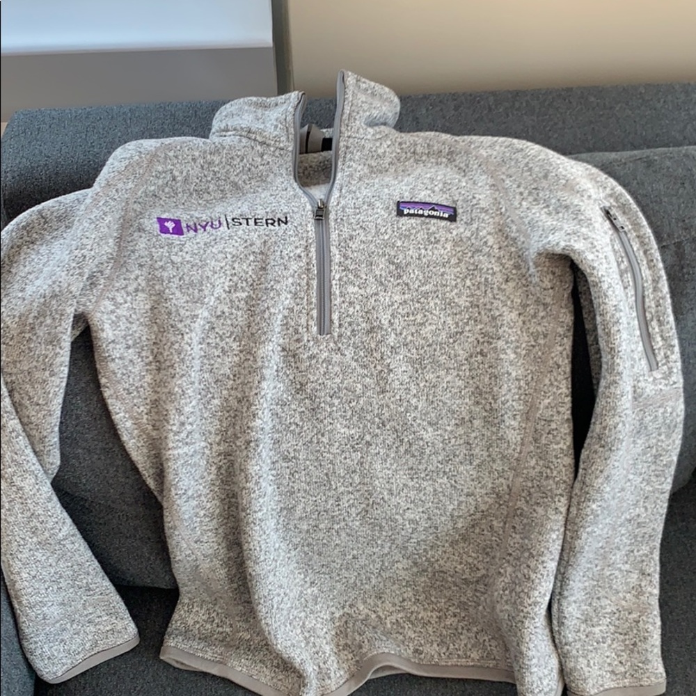 New Patagonia 1/4 pullover NYU Stern